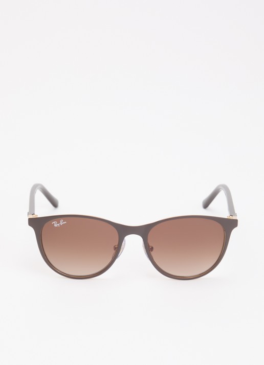 Ray-Ban Wayfarer zonnebril RB9552S - detail 2 bruin