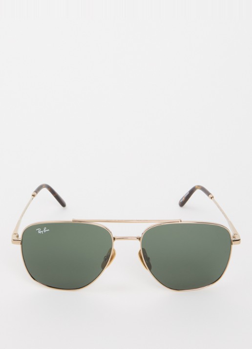 Ray-Ban William Titanium zonnebril RB8097 - detail 2 goud