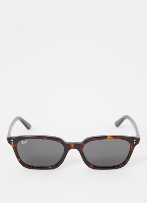 Ray-Ban Zaya zonnebril RB4456 - detail donkerbruin