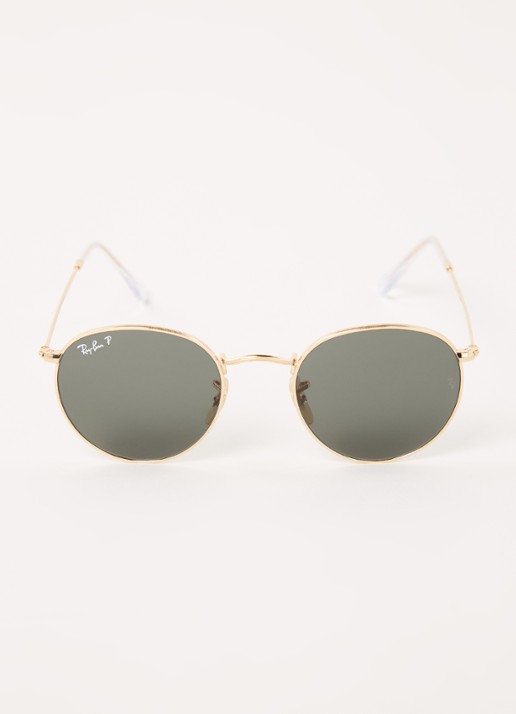 Ray-Ban Zonnebril gepolariseerd RB3447 - voorkant 2 goud
