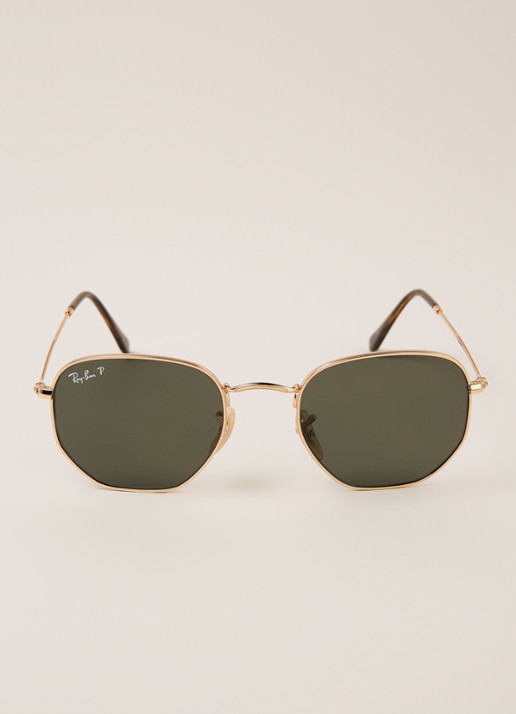 Ray-Ban Zonnebril gepolariseerd RB3548N - voorkant 5 goud