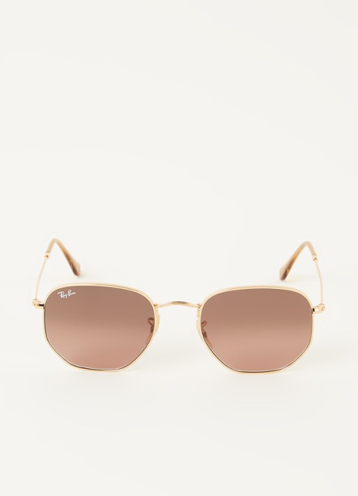 Ray-Ban Zonnebril RB3548N - voorkant 2 goud