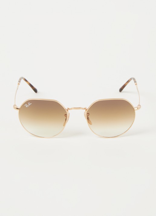 Ray-Ban Zonnebril RB3565 - voorkant 2 donkerbruin