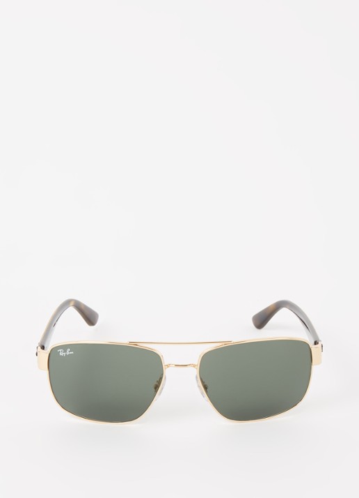 Ray-Ban Zonnebril RB3663 - voorkant 4 goud