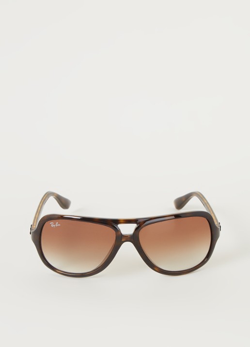 Ray-Ban Zonnebril RB4162 - voorkant 2 donkerbruin
