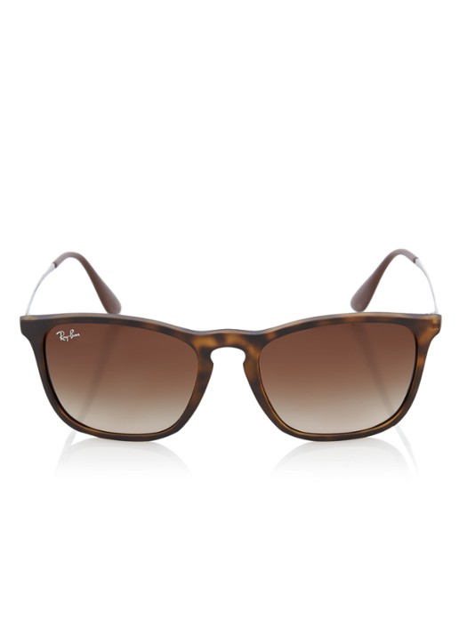 Ray-Ban Zonnebril RB4187 - detail 3 donkerbruin