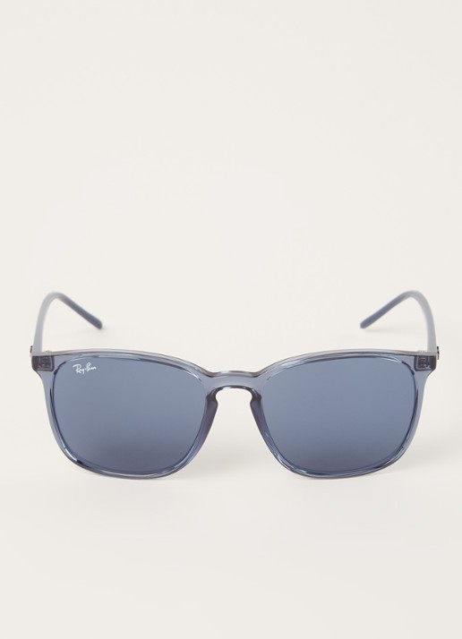 Ray-Ban Zonnebril RB4387 - voorkant 2 donkerblauw