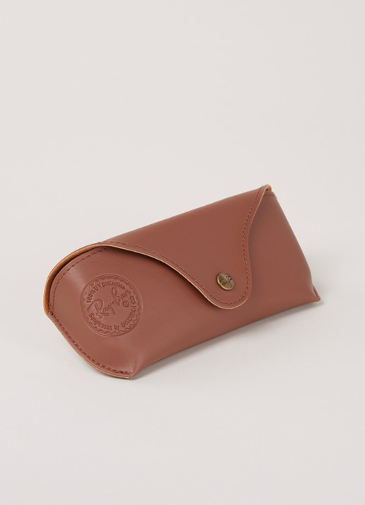 Ray-Ban Zonnebril State Free RB2186 - detail donkerbruin