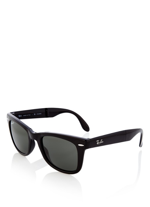 Ray-Ban Zonnebril Wayfarer Folding gepolariseerd en opvouwbaar RB4105
