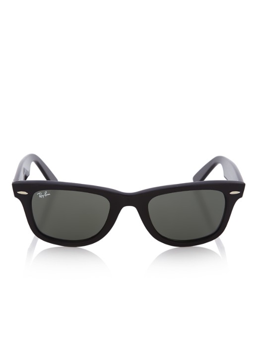 Ray-Ban Zonnebril Wayfarer RB2140 - detail zwart