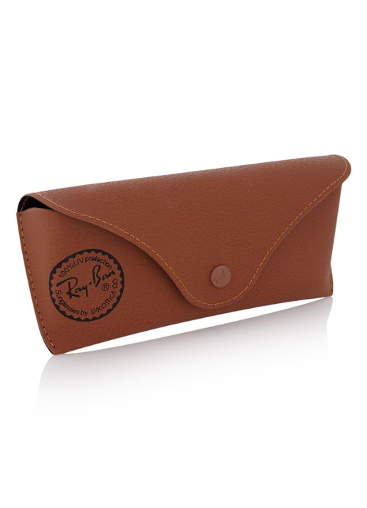 Ray-Ban Zonnebril Wayfarer RB2140 - detail 4 donkerbruin