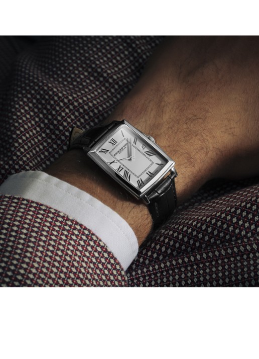 Raymond Weil Toccata horloge 5425-STC-00300 - detail zilver