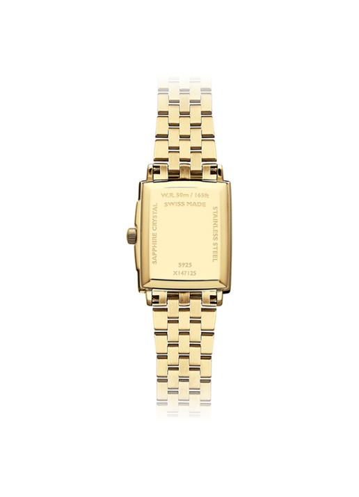 Raymond Weil Toccata Plated horloge 5925-P-00100 - detail 4 goud