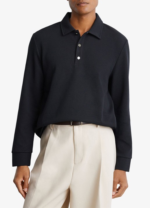 Reiss ALBA polo met structuur