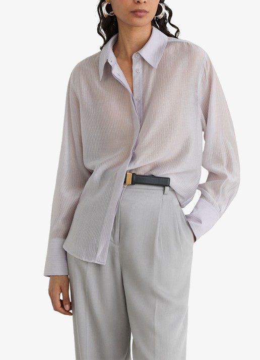 Reiss Ally blouse met streepprint