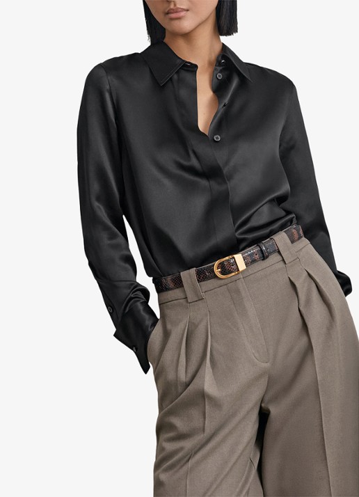 Reiss Ameira blouse van zijde