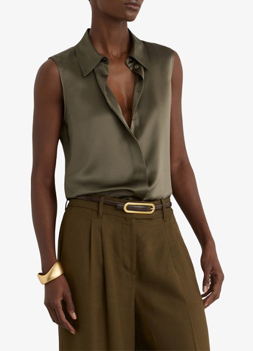 Reiss Amelia blouse van zijde