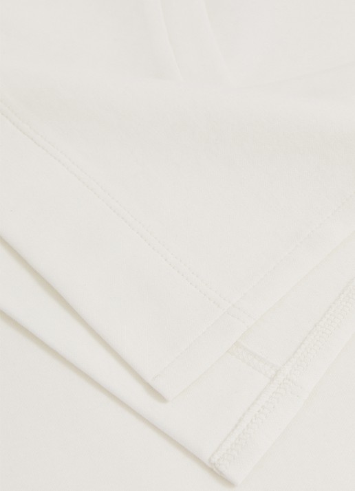 Reiss Annabel oversized T-shirt met V-hals - detail 4 ivoor