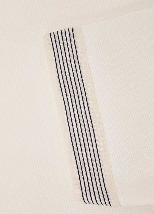 Reiss Aries T-shirt met structuur - detail 6 gebroken wit