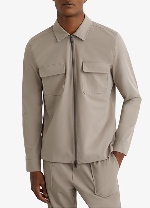 Reiss Ascend overshirt met borstzakken