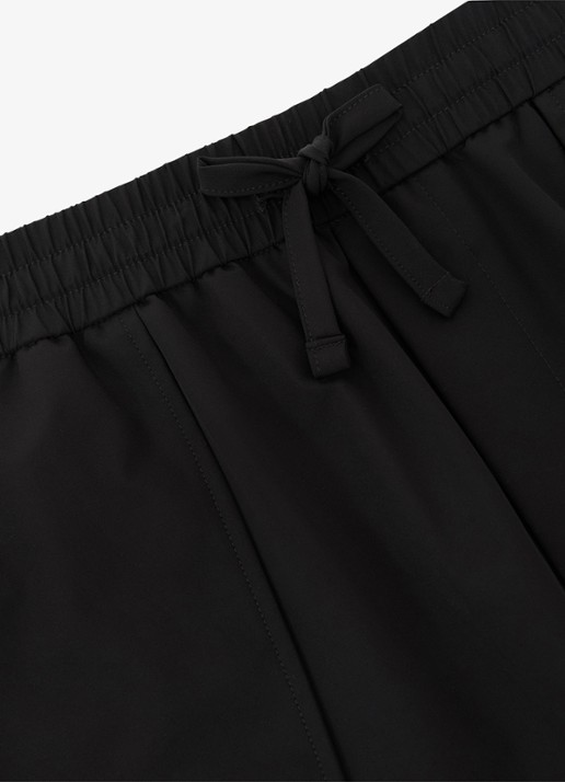 Reiss Ascend straight fit korte broek met steekzakken - detail 4 black / zwart