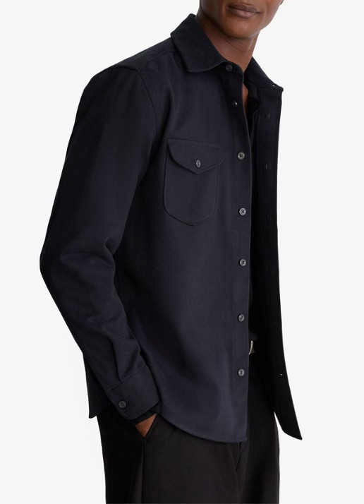 Reiss Astra regular fit overshirt met borstzakken