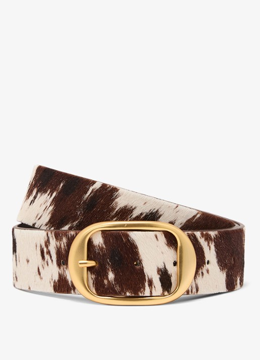 Reiss Athena riem van leer