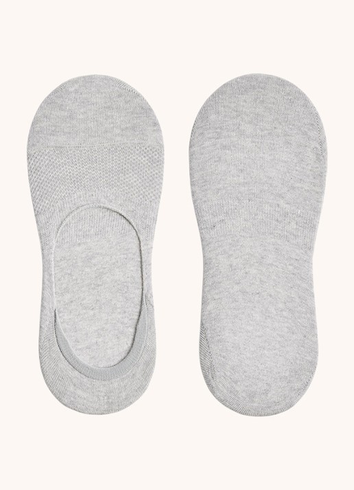 Reiss Axis sneakersokken  - voorkant grijs
