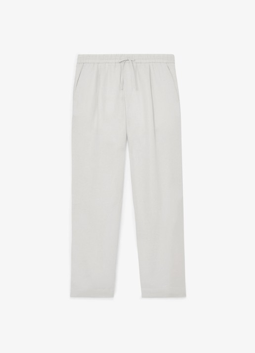 Reiss Barges straight fit pantalon van linnen
