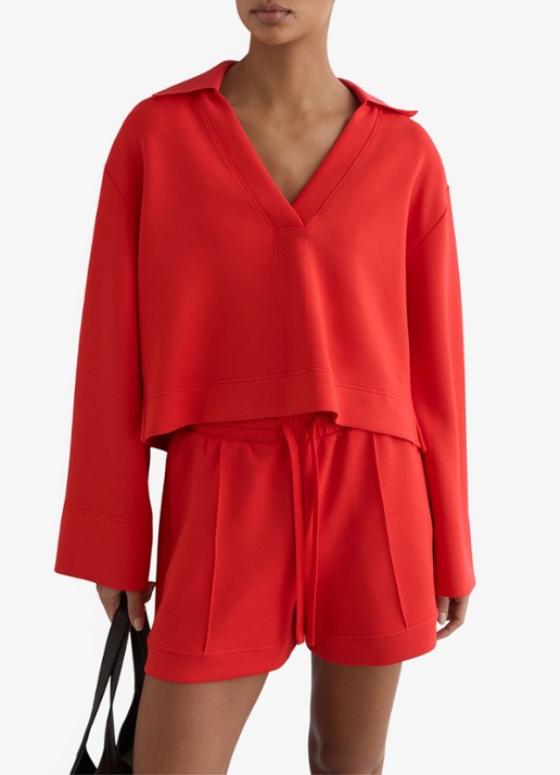 Reiss Bea sweater met kraag