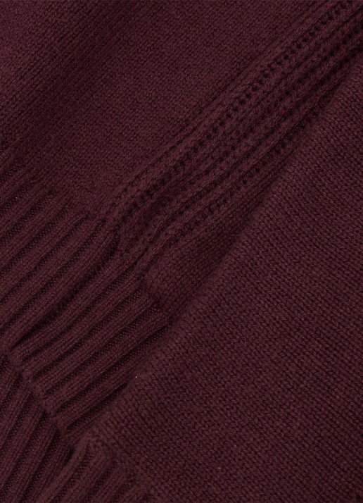 Reiss Beech fijngebreide trui in wolblend  - detail 6 paars