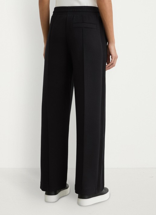 Reiss Bella wide fit joggingbroek met steekzakken - achterkant black / zwart