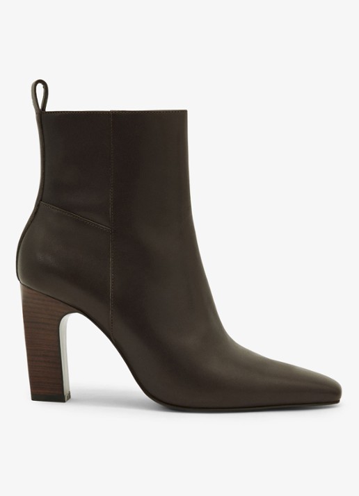 Reiss BLAKELY enkellaars van leer