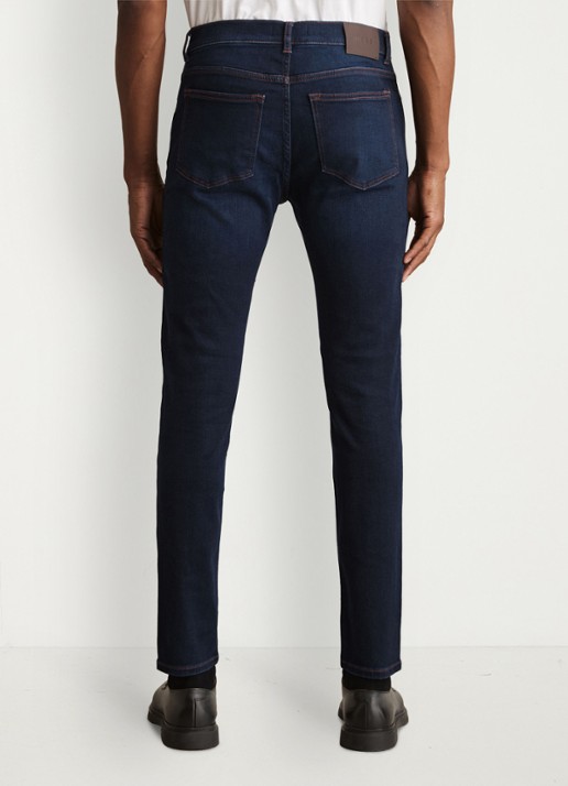 Reiss Bleaker skinny jeans met donkere wassing - achterkant indigo