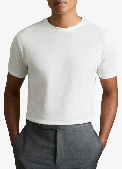 Reiss Bless T-shirt in 3-pack - detail 4 wit
