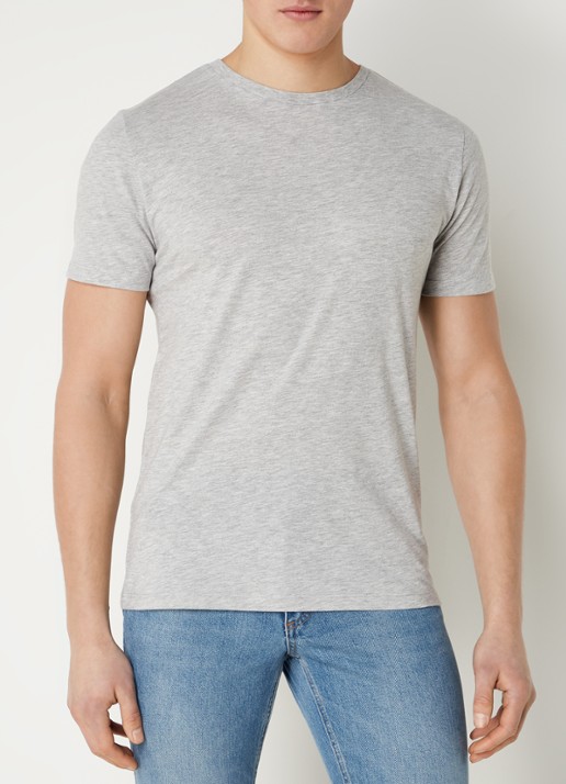 Reiss Bless T-shirt met gemêleerd dessin