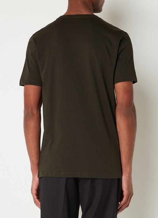 Reiss Bless T-shirt met ronde hals   - achterkant 4 groen