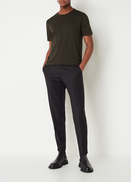 Reiss Bless T-shirt met ronde hals   - voorkant 3 groen