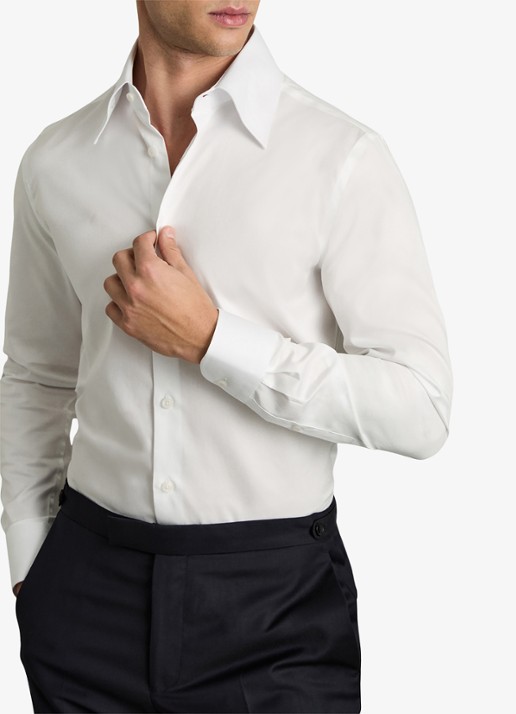 Reiss Caldwell regular fit overhemd van katoen
