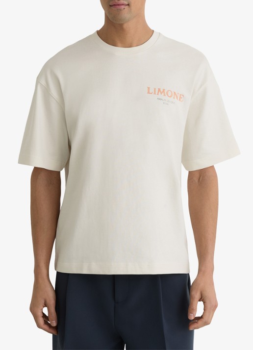 Reiss Calvino T-shirt met front- en backprint