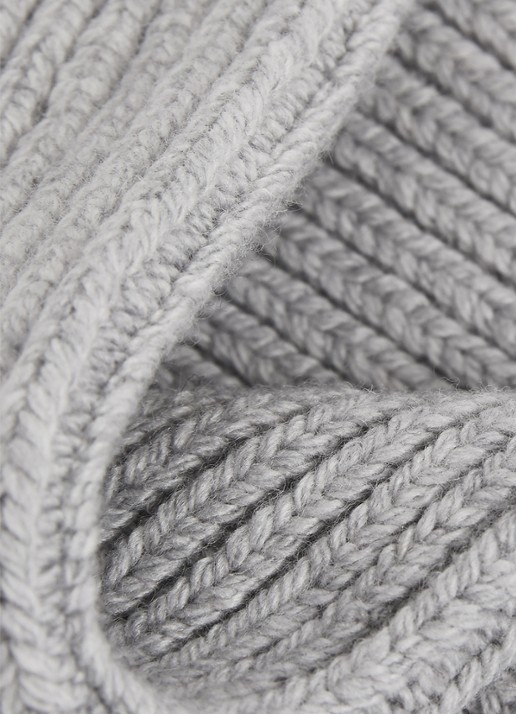 Reiss Carmen sokken in kasjmierblend - detail 2 grijs