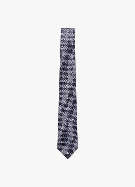 Reiss Catena stropdas van zijde met print