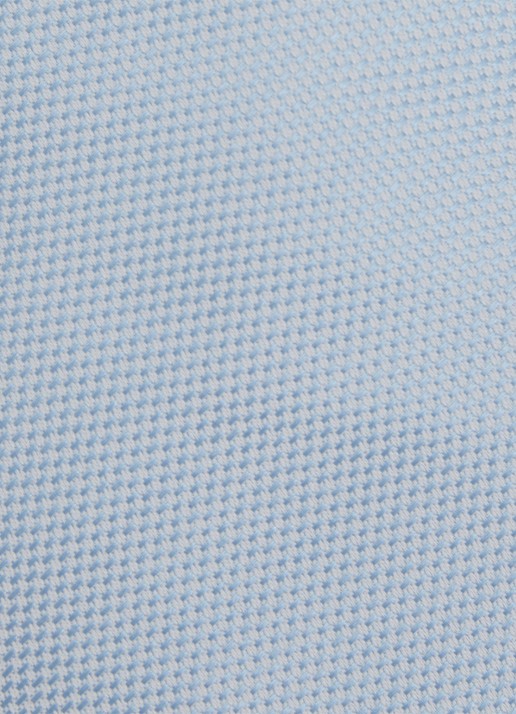 Reiss Ceremony stropdas in zijdeblend met microdessin - detail 3 lichtblauw