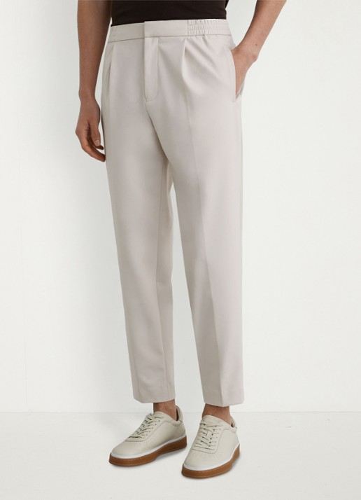 Reiss Cleric tapered fit pantalon met steekzakken