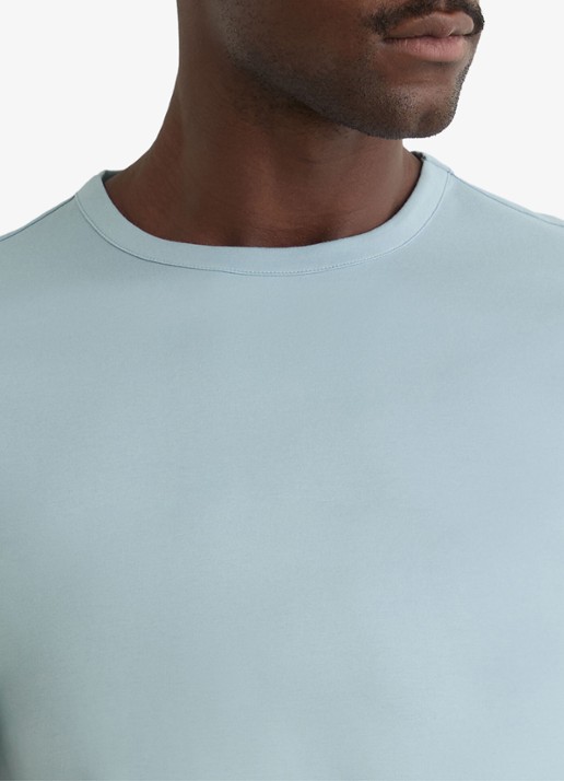 Reiss Count T-shirt met ronde hals - detail 3 blauw