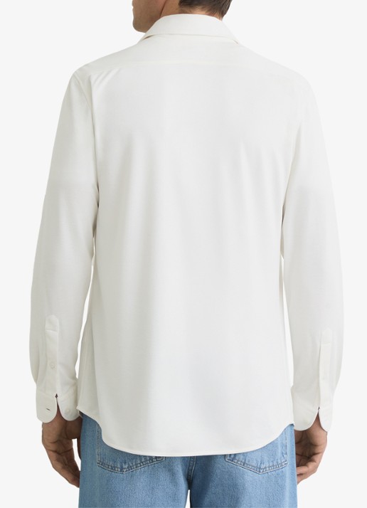 Reiss Davaro overhemd met stretch - achterkant 6 white / wit