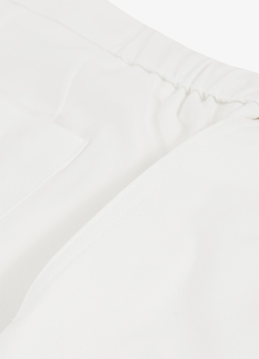 Reiss Deck straight fit korte broek met steekzakken - detail 5 wit