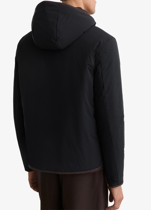 Reiss Devonay reversible gewatteerde jack met gekleurde rand - achterkant 8 multicolor
