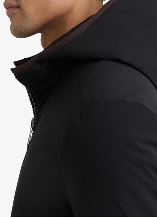Reiss Devonay reversible gewatteerde jack met gekleurde rand - detail 6 multicolor