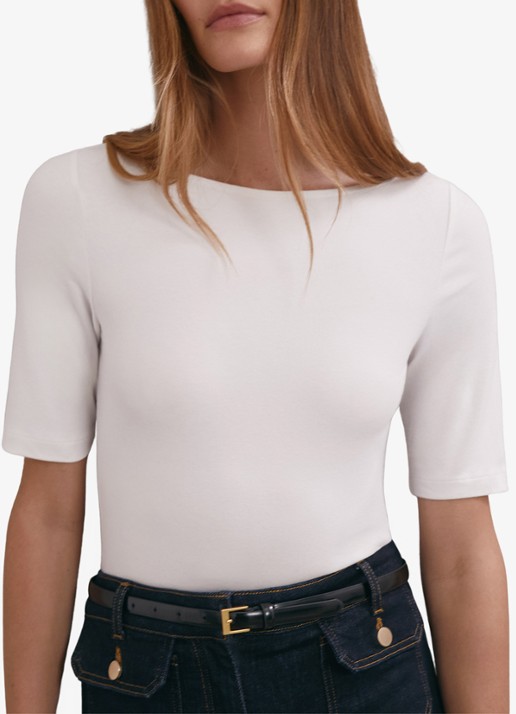 Reiss Ellie T-shirt met boothals